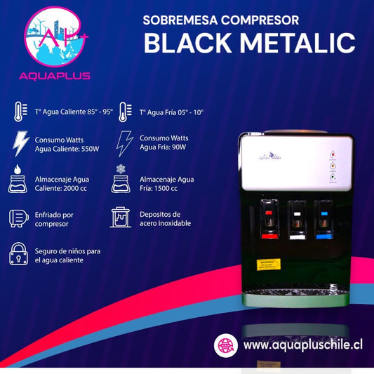 SOBREMESA BLACK METALIC