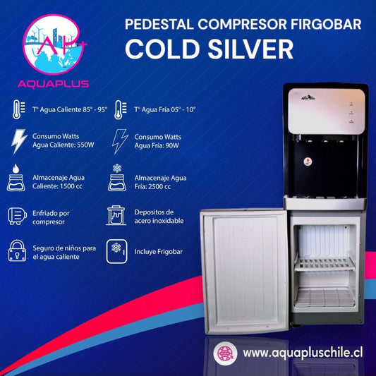 PEDESTAL COMPRESOR COLD SILVER